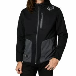 Wholesale ⭐ Fleeces Fox Barricade Softshell Fleece Black 🔔