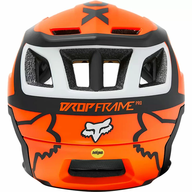 Budget π€© Fox Dropframe Pro Dvide Mtb Helmet Orange Fluo β¨ 4 Budget π€© Fox Dropframe Pro Dvide Mtb Helmet Orange Fluo β¨ - Image 4