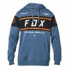 Best Pirce 🔥 Fleeces Fox Official Hoodie Blue Steel 🎉