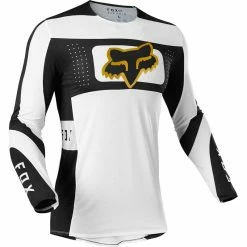 Coupon 🤩 Fox Flexair Mirer Jersey White Black ✔️