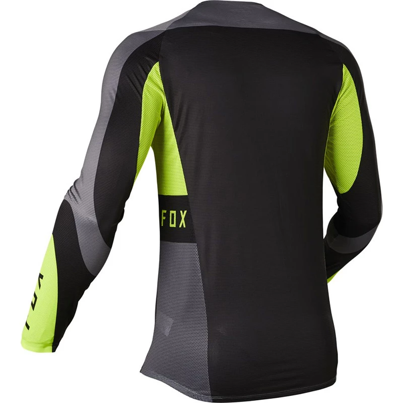 Flash Sale ⌛ Fox Flexair Mirer Jersey Black Yellow ⌛ 3 Flash Sale ⌛ Fox Flexair Mirer Jersey Black Yellow ⌛ - Image 3