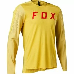 Best Pirce ⭐ Jerseys Fox Flexair Pro Ls Jersey Pear Yellow 🔥