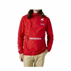 Best Sale π Fleeces Fox Honda Anorak Jacket Flame Red β