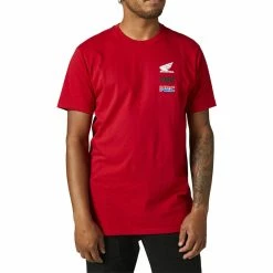 Promo π₯° T π Shirts Fox Honda Wing Ss Premium Tee Flame Red β€οΈ