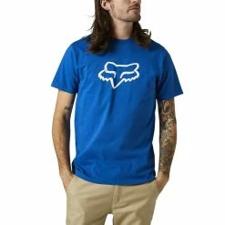 Cheap 🌟 T 👚 Shirts Fox Legacy Fox Head Ss Tee Royal Blue 👍