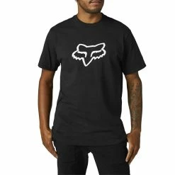 Cheapest 💯 T 👚 Shirts Fox Legacy Fox Head Ss Tee Black White 😉