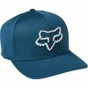 Cheap ✨ Accessories Fox Lithotype Flexfit 2.0 Hat Blue Grey 🛒