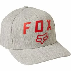 New 😉 Accessories Fox Number 2 Flexfit 2.0 Hat Grey 🌟