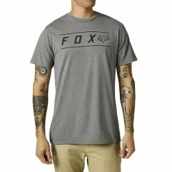 Cheap 🔥 T 👚 Shirts Fox Pinnacle Ss Premium Tee Heather Graphite 💯