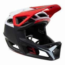 Best Pirce ⌛ Downhill Fox Proframe Rs Pro Sumyt Helmet Black Red 🥰