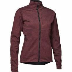 Cheap 🔔 Jackets Fox W Ranger Fire 👩 Women Jacket Dark Maroon ⭐
