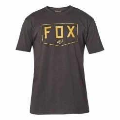 Buy π T π Shirts Fox Shield Ss Premium Tee Black Gold π