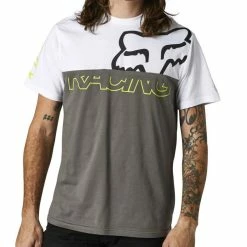 Wholesale ✨ T 👕 Shirts Fox Skew Ss Crew Tee White 😉