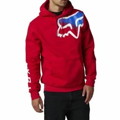 Wholesale 🎁 Fleeces Fox Toxsyk Pullover Fleece Flame Red ⌛