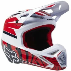 New π Plastic Fox V1 Goat Helmet Red π