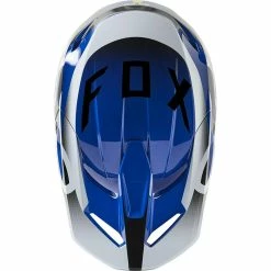 Coupon 💯 Plastic Fox V1 Leed Helmet Blue 🌟 -Fox Shop fox v1 leed helmet blu 4