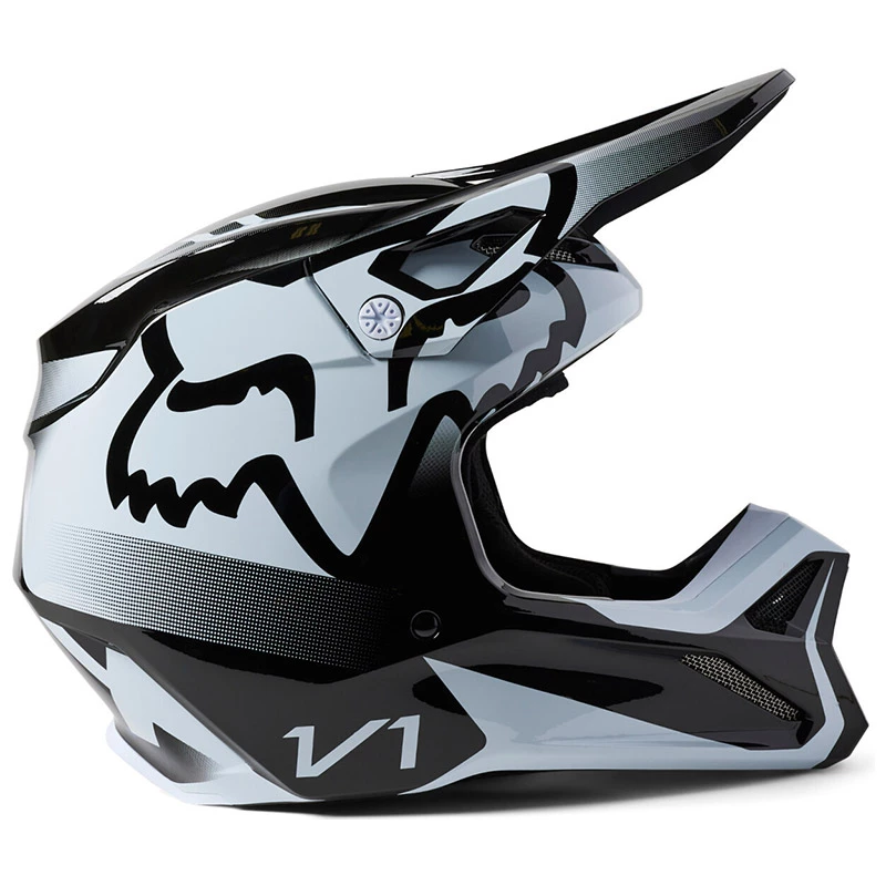 Coupon π Plastic Fox V1 Leed Helmet Black White π 2 Coupon π Plastic Fox V1 Leed Helmet Black White π - Image 2