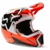 Hot Sale 🎁 Plastic Fox V1 Leed Helmet Orange Fluo 👏