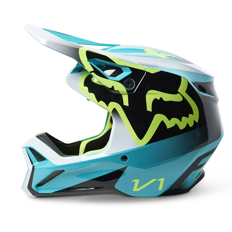 Discount π Plastic Fox V1 Leed Helmet Teal π 2 Discount π Plastic Fox V1 Leed Helmet Teal π - Image 2
