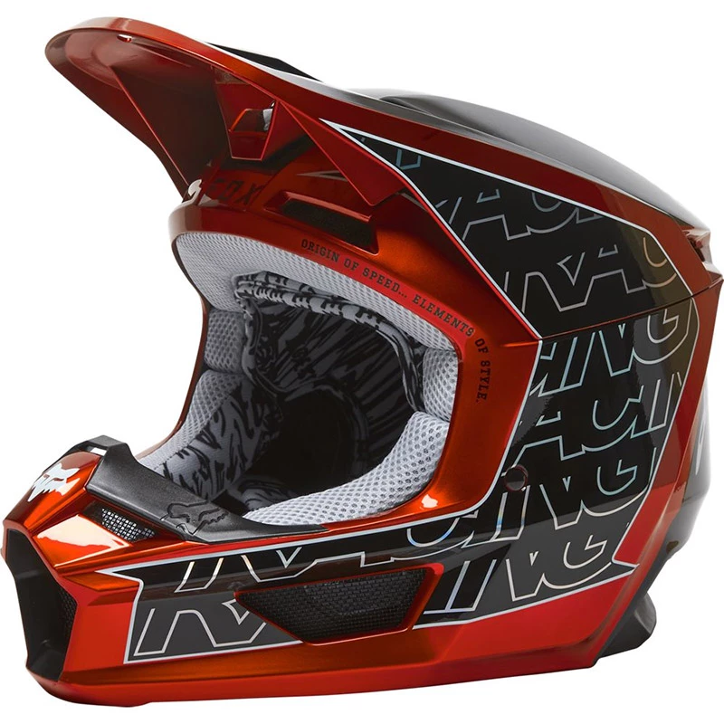 Discount π₯° Plastic Fox V1 Peril Helmet Red Fluo β€οΈ 2 Discount π₯° Plastic Fox V1 Peril Helmet Red Fluo β€οΈ - Image 2