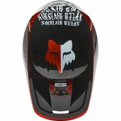 Discount π₯° Plastic Fox V1 Peril Helmet Red Fluo β€οΈ 6 Discount π₯° Plastic Fox V1 Peril Helmet Red Fluo β€οΈ -Fox Shop fox v1 peril rosso 3