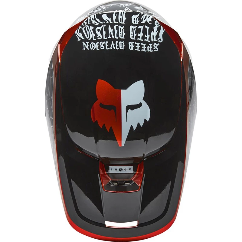 Discount π₯° Plastic Fox V1 Peril Helmet Red Fluo β€οΈ 3 Discount π₯° Plastic Fox V1 Peril Helmet Red Fluo β€οΈ - Image 3