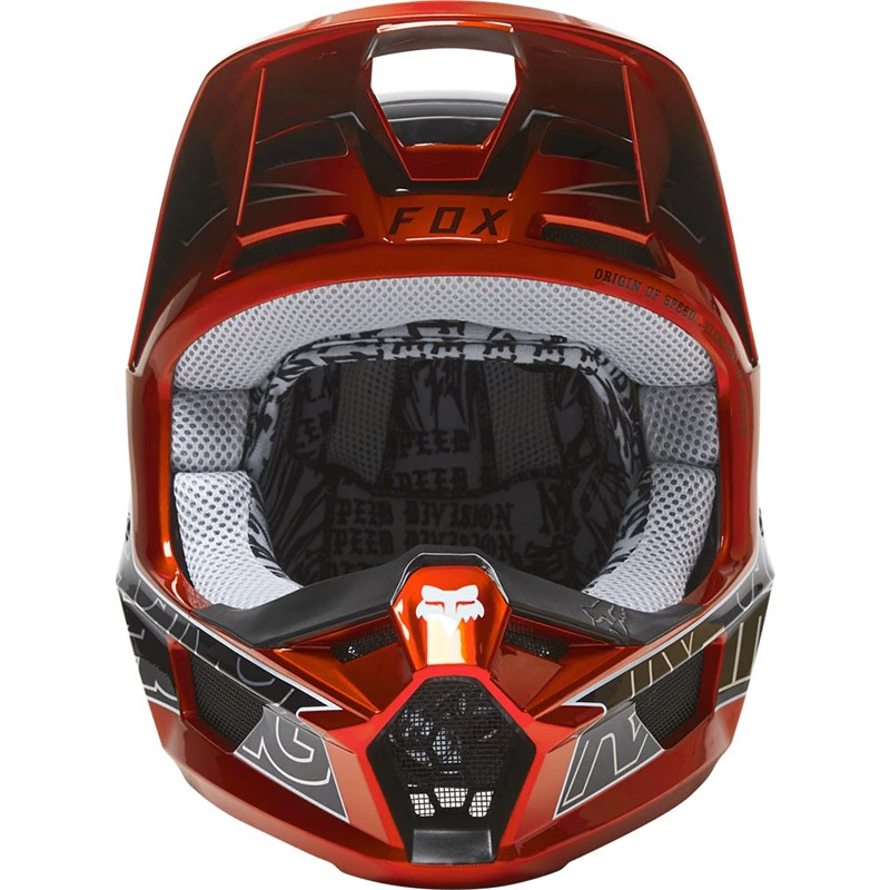 Discount π₯° Plastic Fox V1 Peril Helmet Red Fluo β€οΈ 4 Discount π₯° Plastic Fox V1 Peril Helmet Red Fluo β€οΈ - Image 4