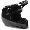 Wholesale 💯 Plastic Fox V1 Solid Helmet Black 👏