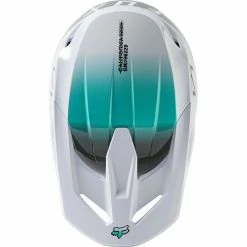 Deals ✨ Plastic Fox V1 Toxsyk Helmet White ✔️ -Fox Shop fox v1 toxsyk helmet bianc 3