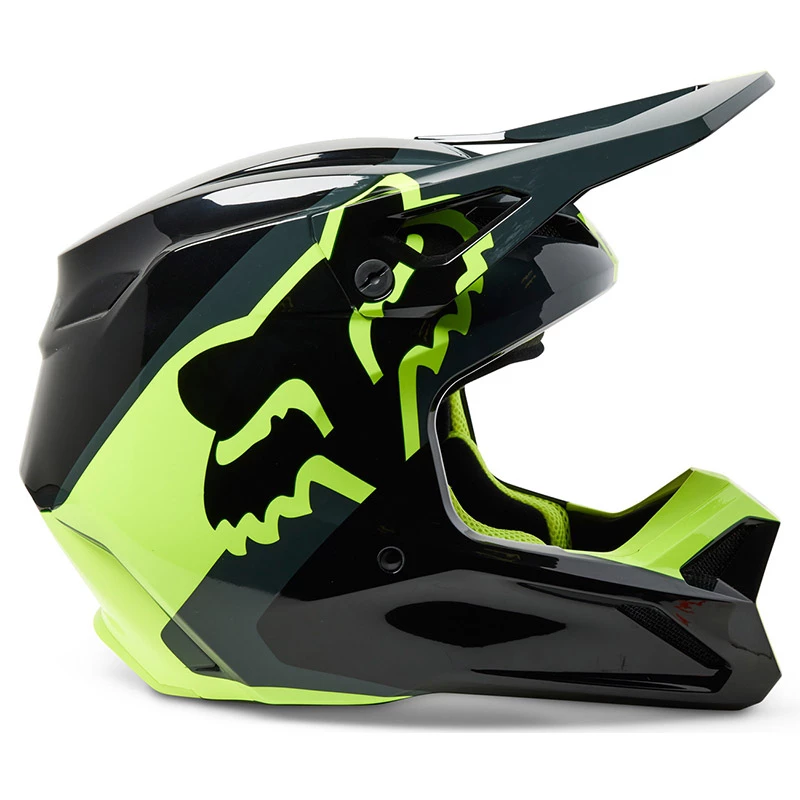 Wholesale π Plastic Fox V1 Xpozr Helmet Black Grey π 3 Wholesale π Plastic Fox V1 Xpozr Helmet Black Grey π - Image 3