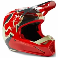 Best Pirce 😍 Plastic Fox V1 Xpozr Helmet Red Fluo ✨