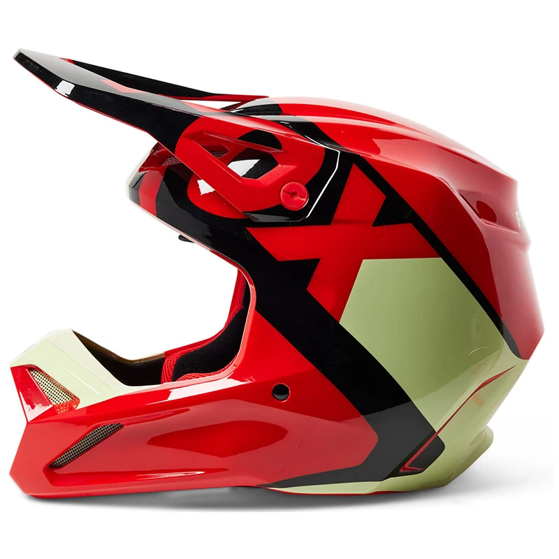 Best Pirce π Plastic Fox V1 Xpozr Helmet Red Fluo β¨ 2 Best Pirce π Plastic Fox V1 Xpozr Helmet Red Fluo β¨ - Image 2