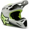 Promo 😀 Plastic Fox Youth V1 Toxsyk Helmet Steel Grey 🎁