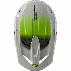 Promo 😀 Plastic Fox Youth V1 Toxsyk Helmet Steel Grey 🎁 -Fox Shop fox v1 youth toxsyk steelgrigio 3