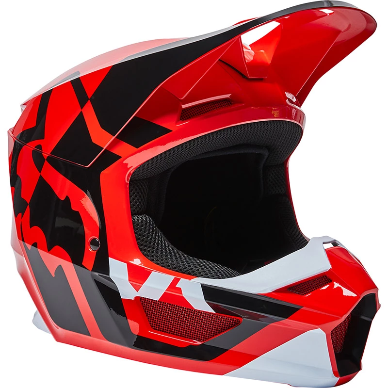 Budget π Plastic Fox V1 Lux Helmet Red Fluo π€© 1 Budget π Plastic Fox V1 Lux Helmet Red Fluo π€©