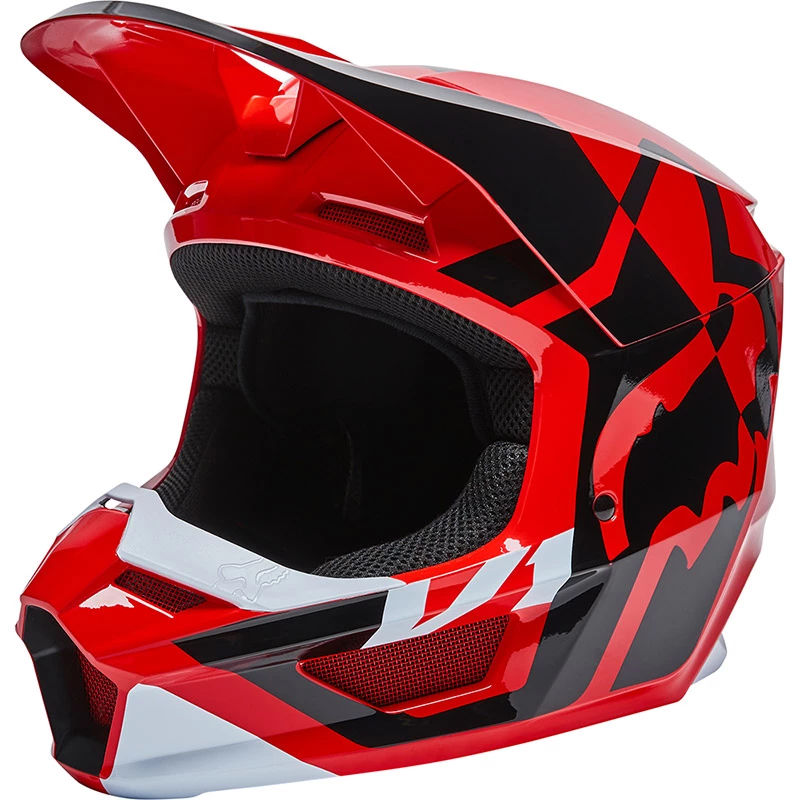 Budget π Plastic Fox V1 Lux Helmet Red Fluo π€© 2 Budget π Plastic Fox V1 Lux Helmet Red Fluo π€© - Image 2
