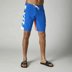New 🧨 Pants Fox Rkane 19 Boardshort Shorts Blue Orange 😀