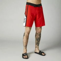 Budget 👏 Pants Fox Boardshort Dvide Shorts Red ⌛